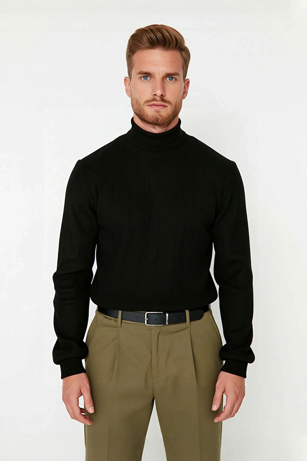 Erkek Balıkçı Yaka Triko Kazak Regular Kalıbı İle Günlük Ve Smart Kombinler İçin İdeal Bir Parça