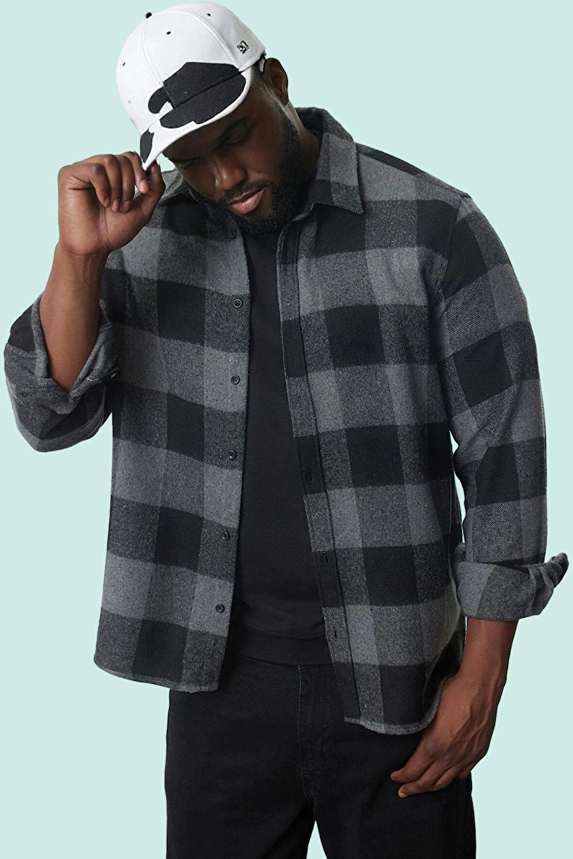 Erkek Ekose Oduncu Gömlek Kışlık Regular Fit Uzun Kollu Günlük Stil Yaz Aylarının Vazgeçilmezi