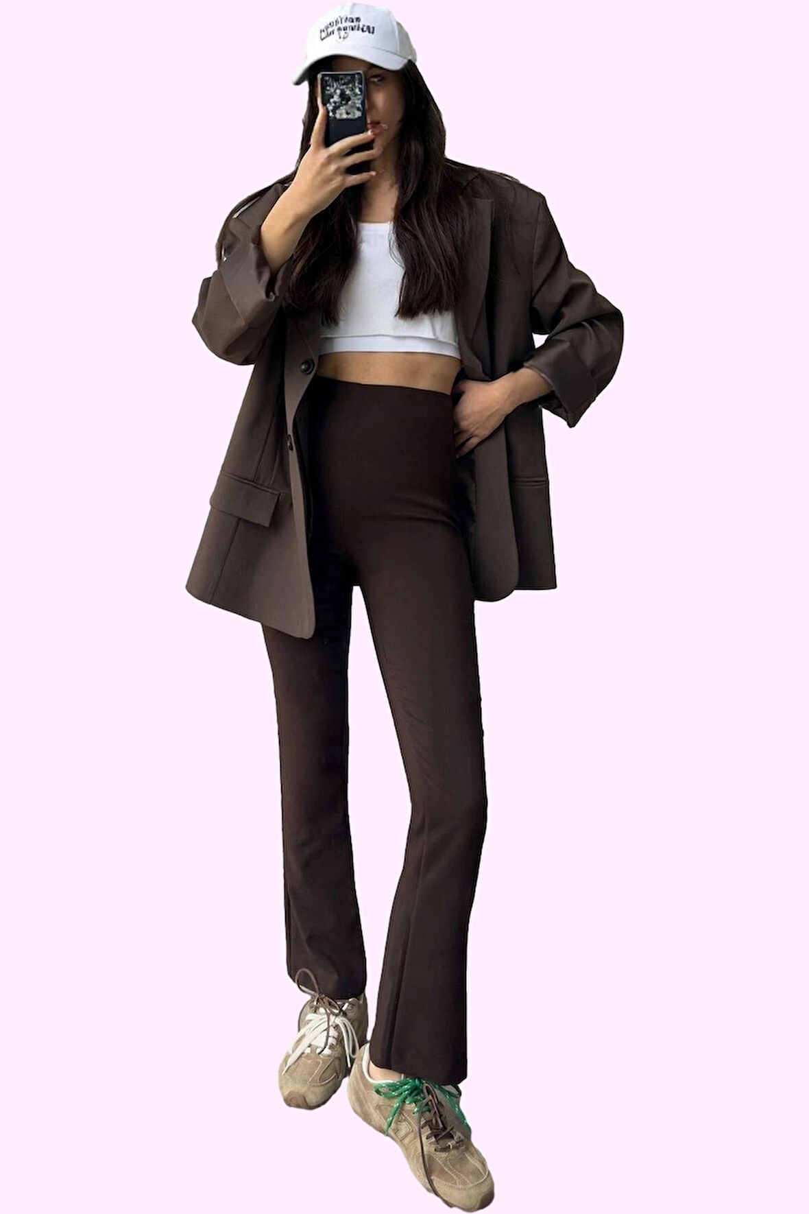 Kadın Regular Flare Pantolon Günlük Ve İş Hayatı İçin Çok Yönlü Yaz Aylarının Vazgeçilmezi