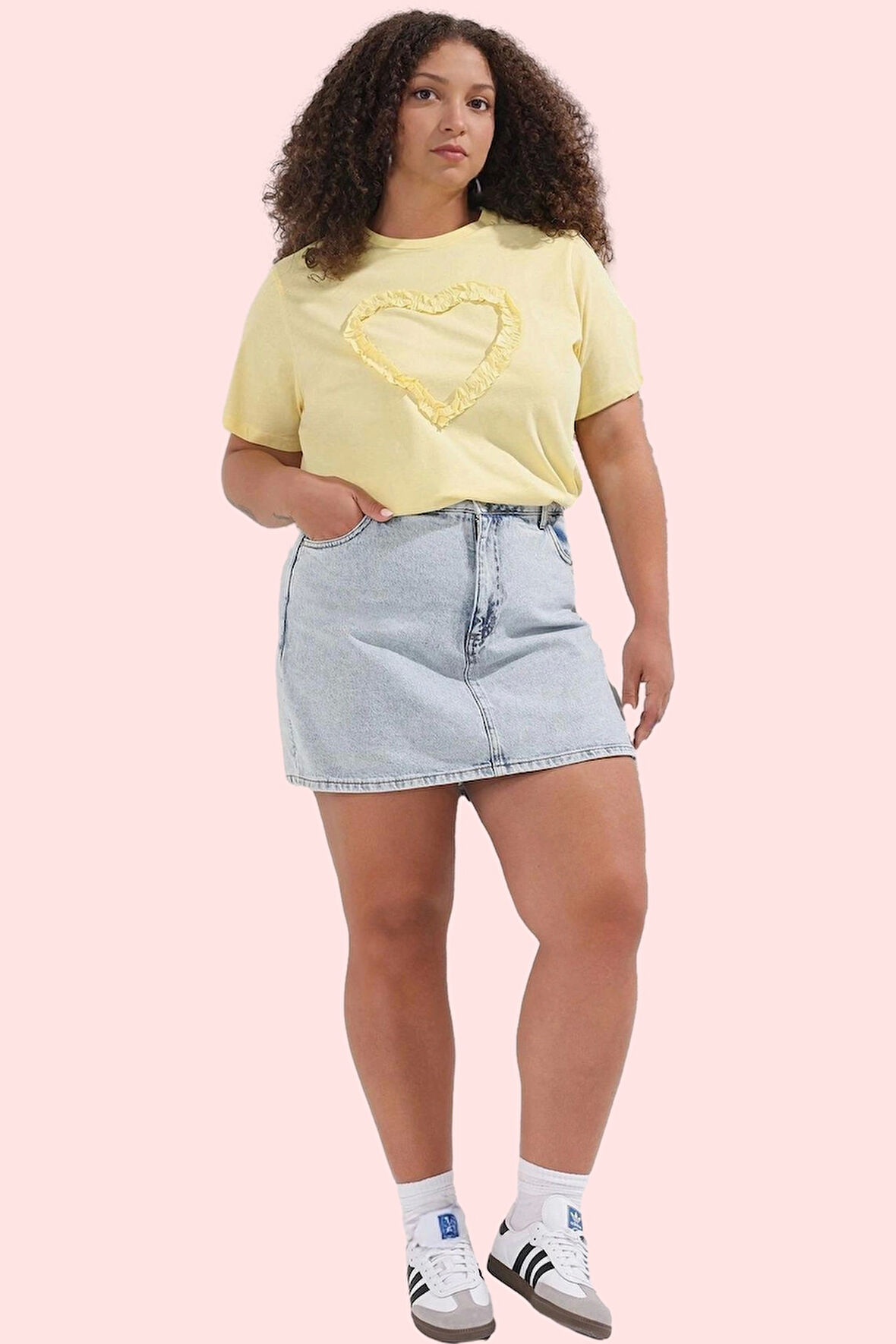 Kadın Denim Yüksek Bel Geniş Paça Şort Etek Pamuk Rahat Günlük Stil Yaz Aylarının Vazgeçilmezi