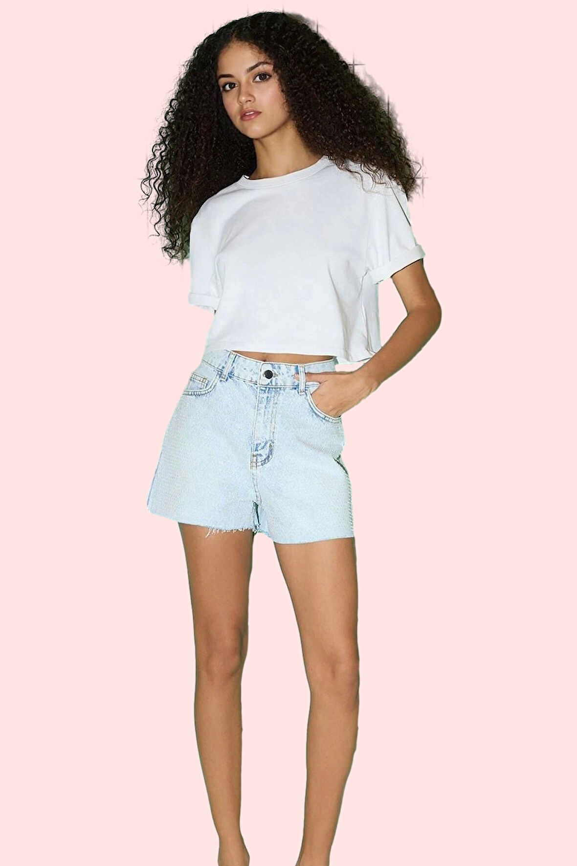 Kadın Denim Şort Pamuk Geniş Paça Rahat Yazlık Günlük Kombinler Yaz Aylarının Vazgeçilmezi