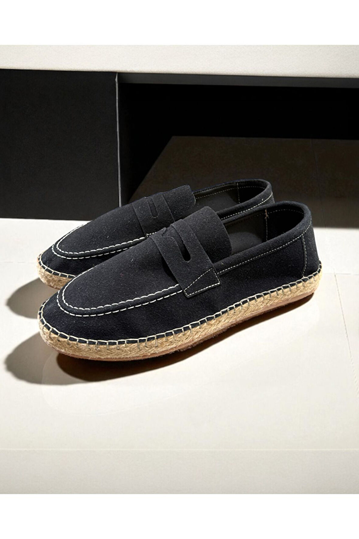 Hasır Detaylı Erkek Espadril