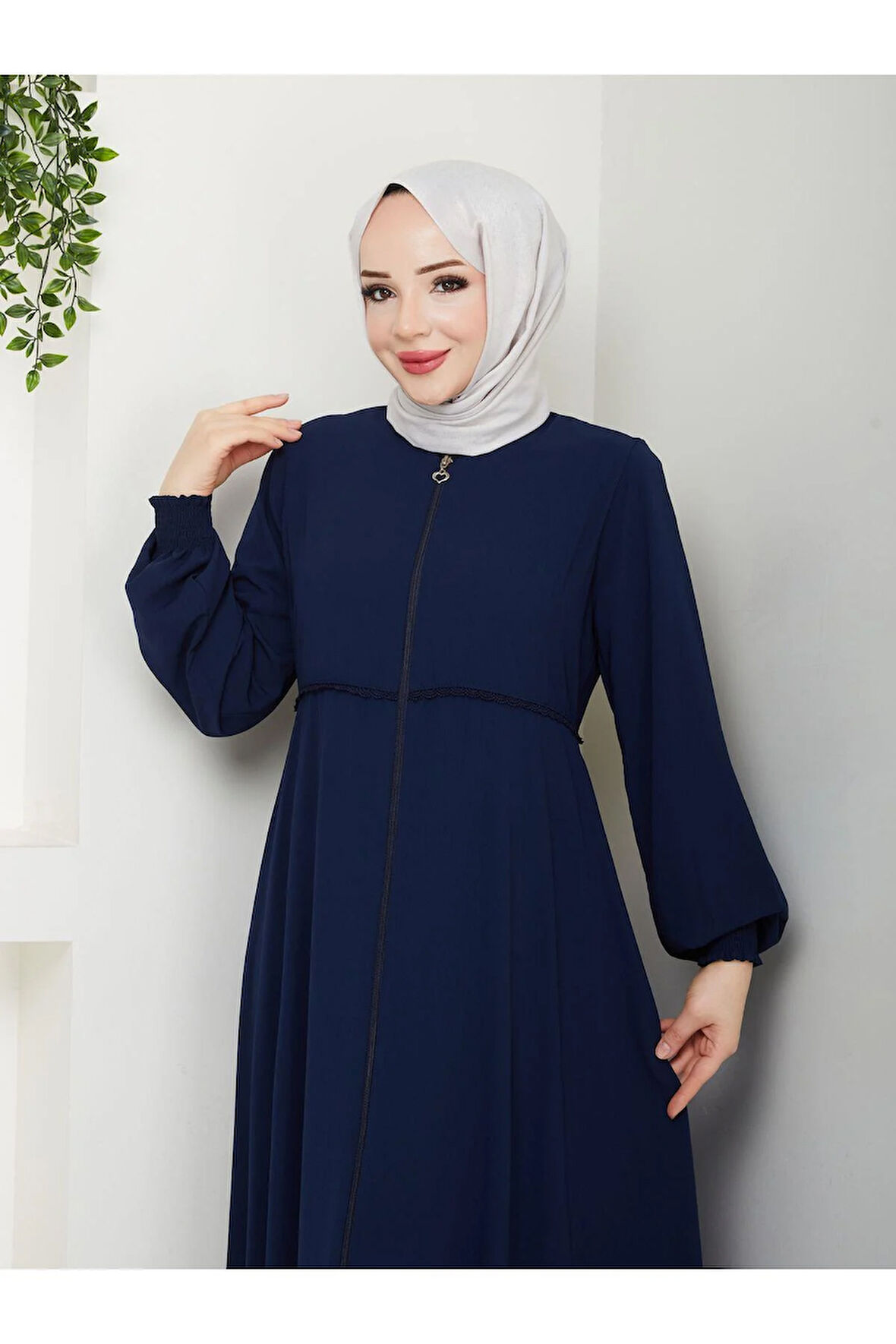 Gündelik Hac Ve Umrelik Mevlana Ortası Işlemeli Ferace