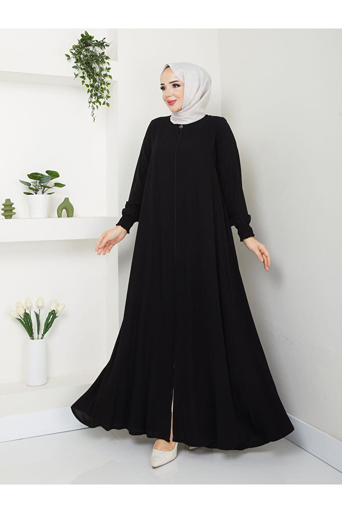 Gündelik Hac ve Umrelik Mevlana Kolu Gipe Dikişli Ferace