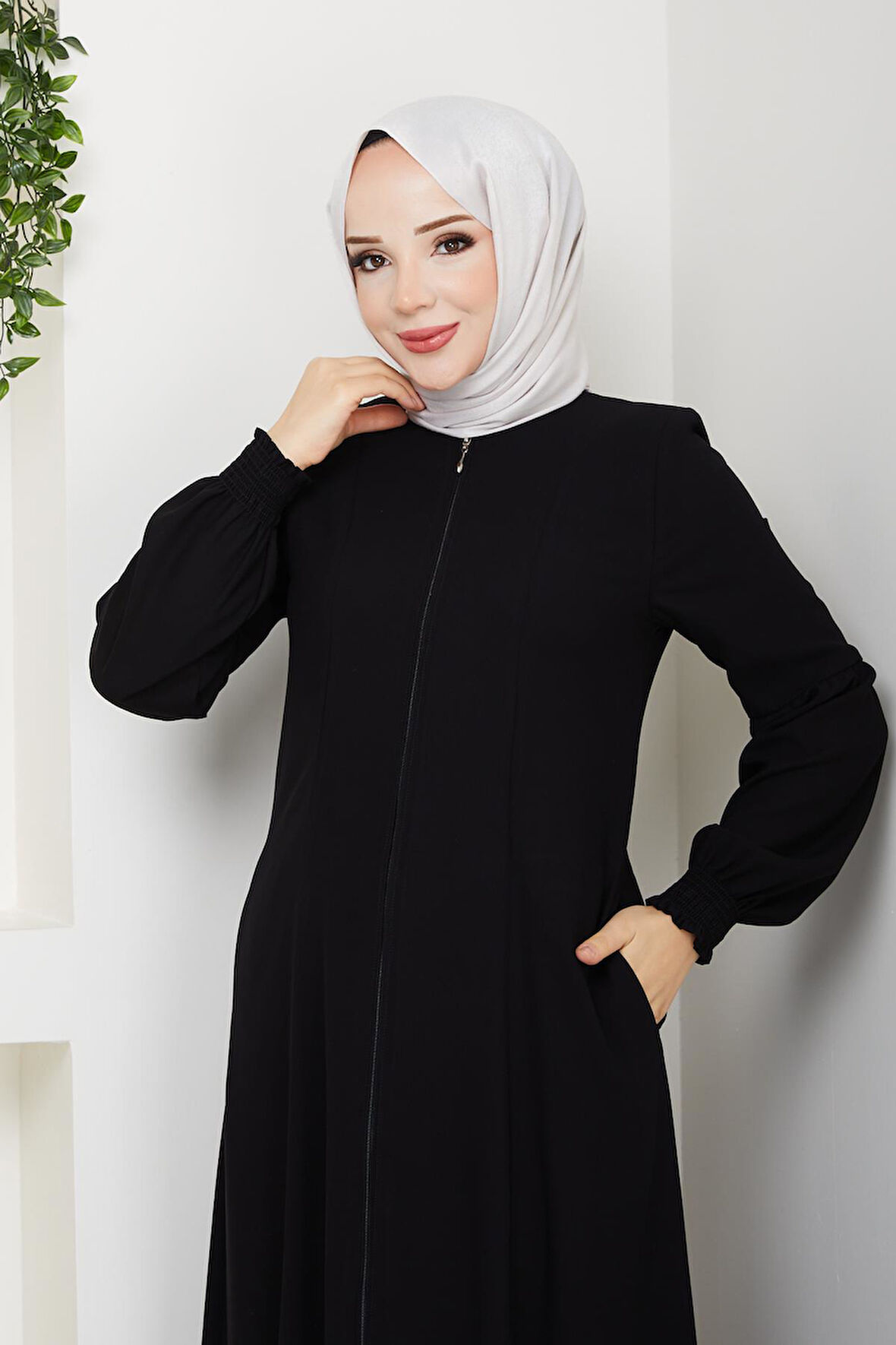 GÜNDELİK HAC VE UMRELİK ÖN ARKASI KUPLU FERACE