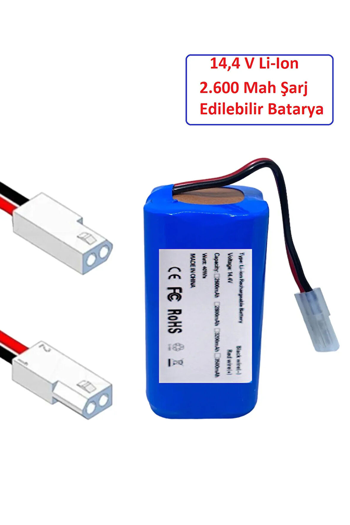 Xiaomi Mi Robot Essential 2in1 MJSG1 Modeli Uyumlu Batarya