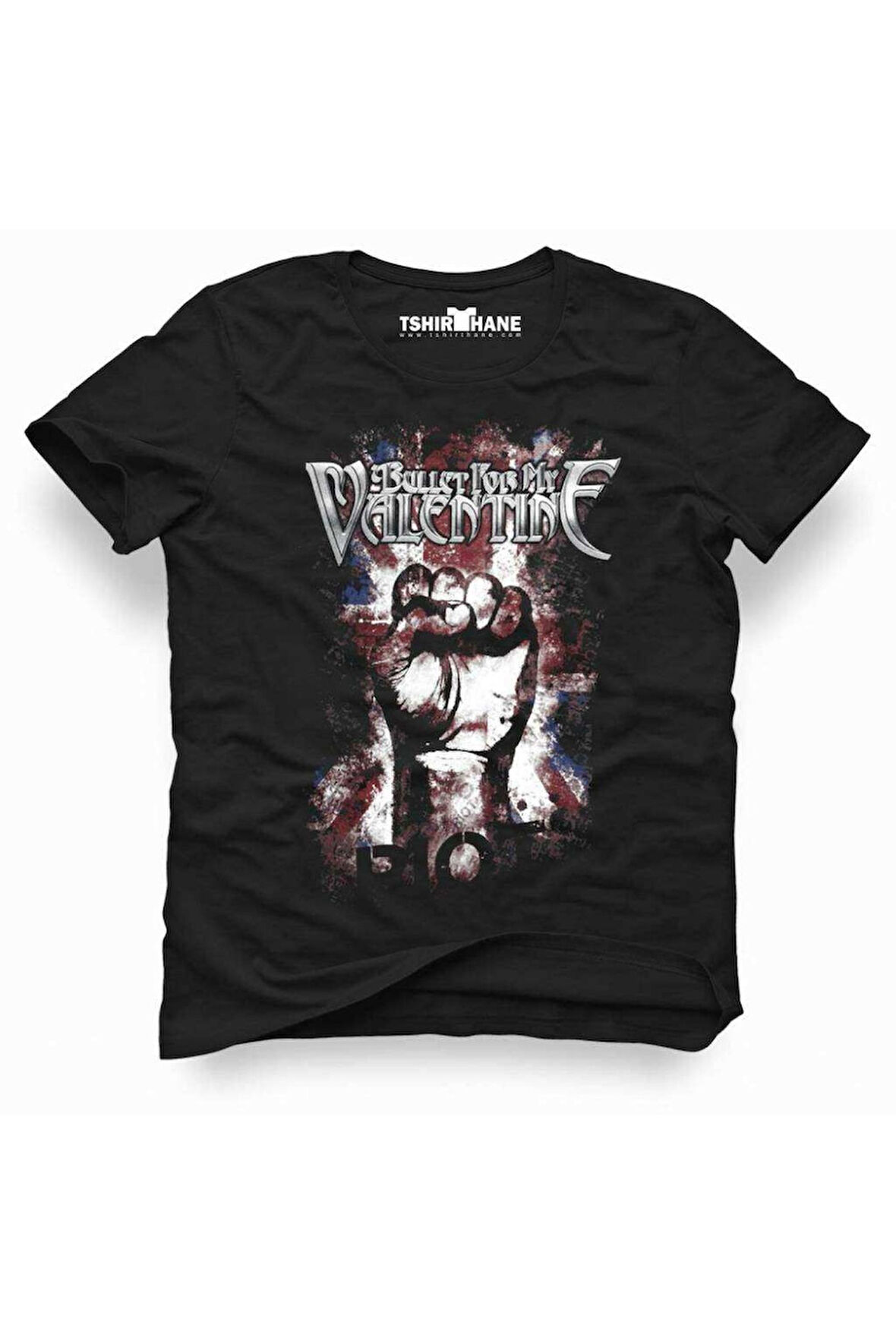 Bullet For My Valentine Rock Metal Müzik Baskılı Erkek Dar Kesim Slim Fit t-shirt