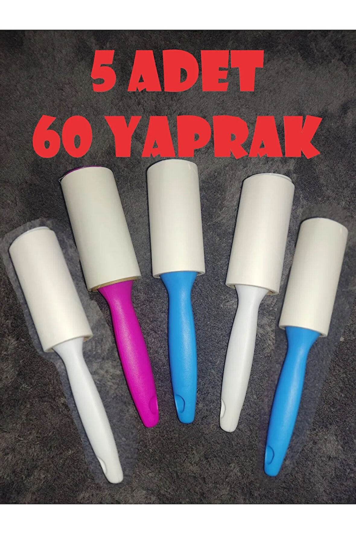 5 Adet Kıl Tüy Toplayıcı Rulo