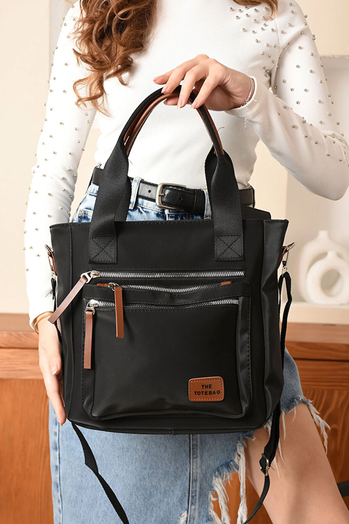 Trendline Minimalist Çok Bölmeli Çapraz Askılı Çanta