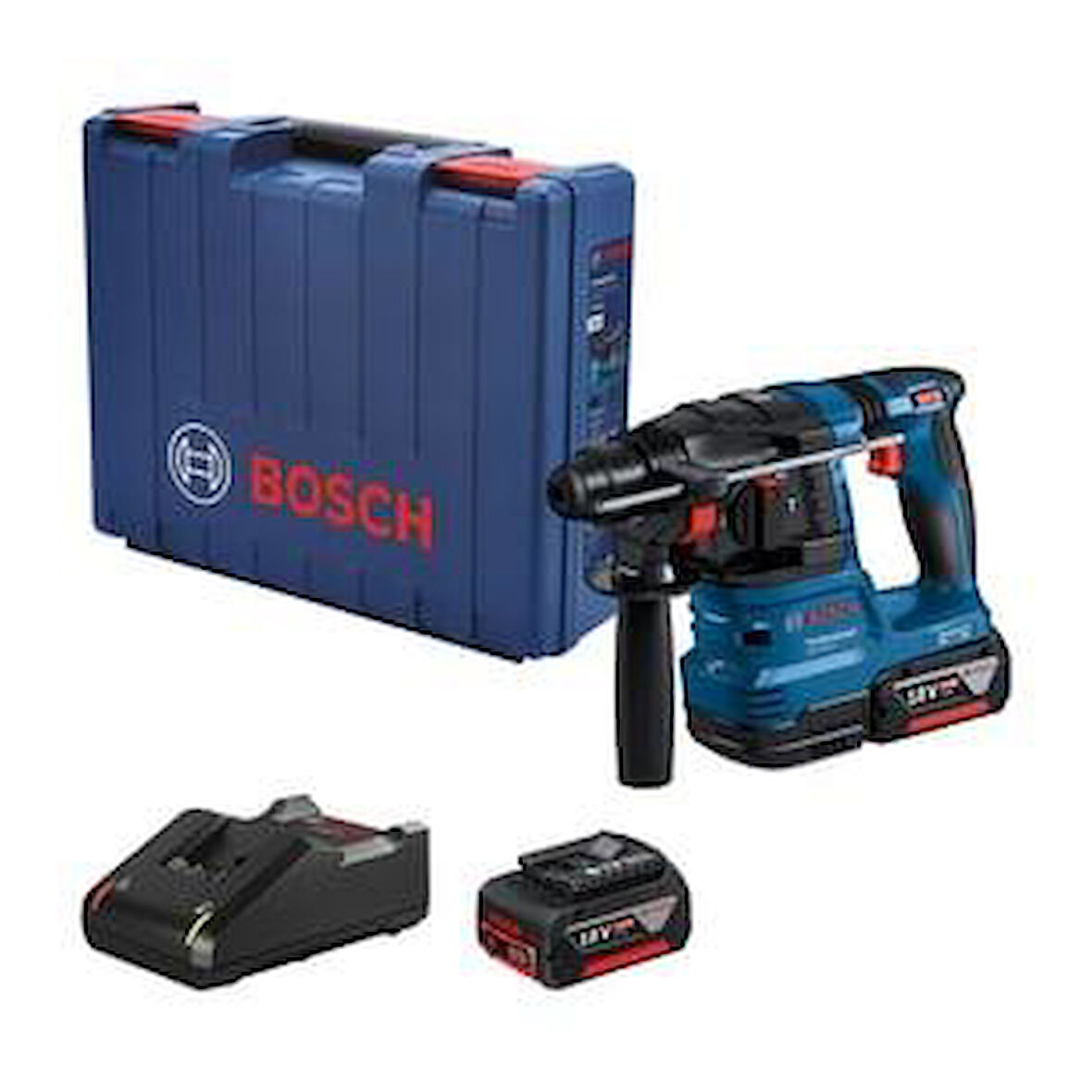 Bosch GBH 185-Li Çift Akülü 4 Ah Kırıcı-Delici