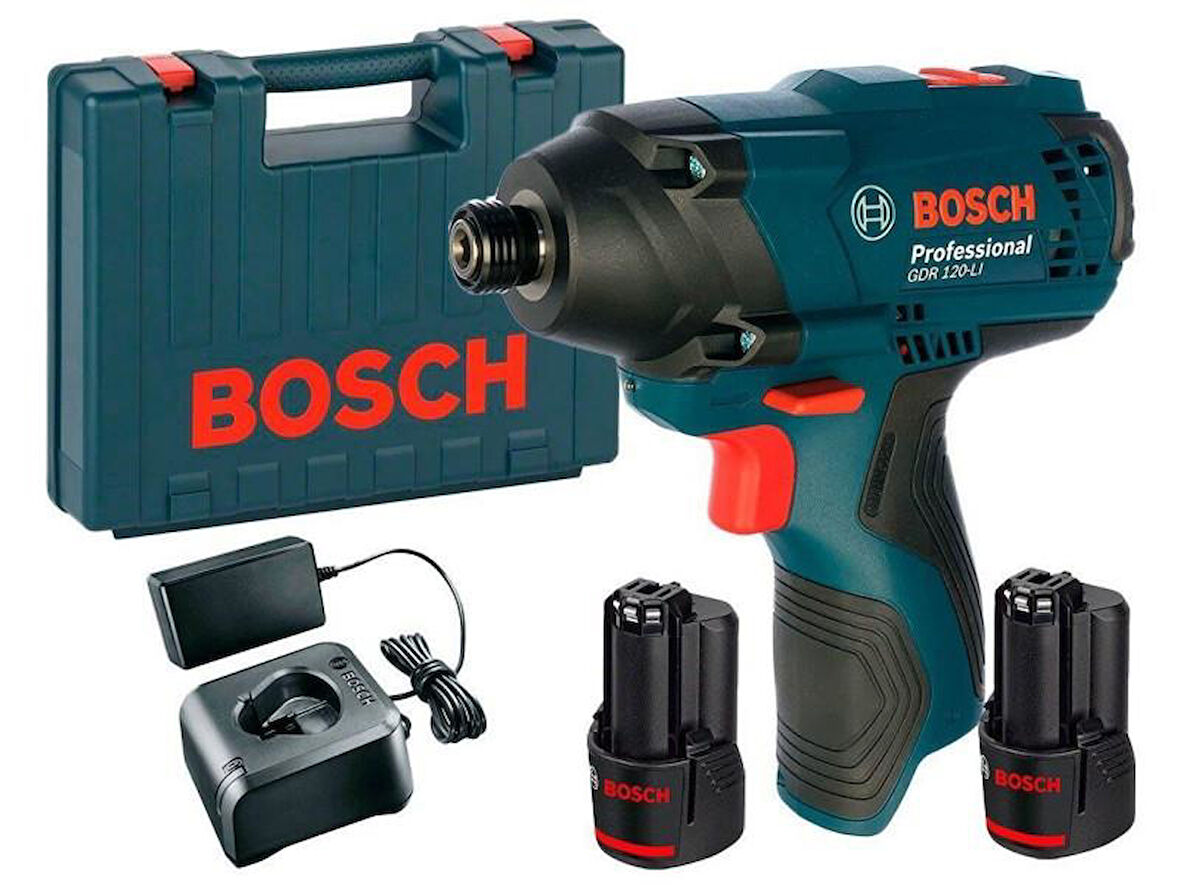 Bosch GDR 120-Li Çift Akülü 2 Ah Somun Sıkma Makinesi