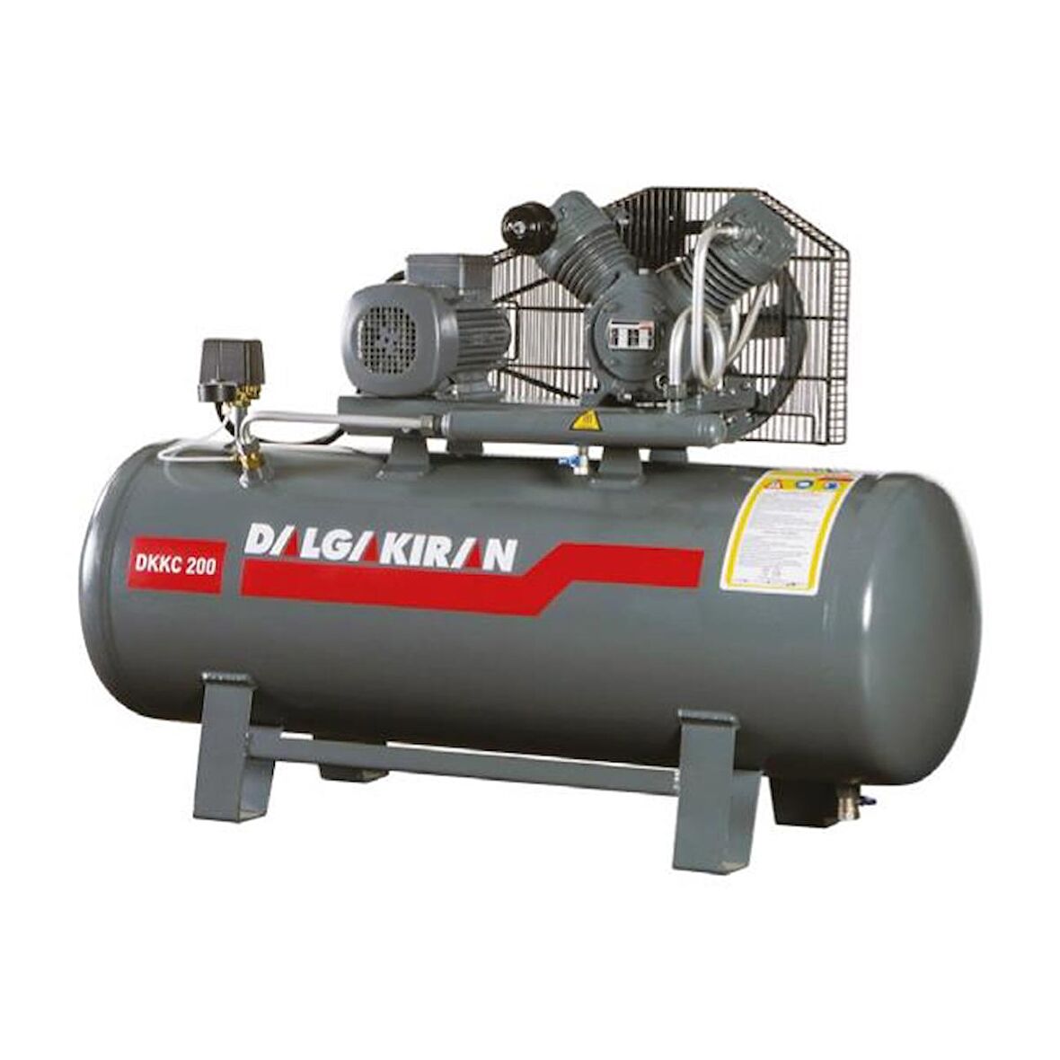 Dalgakıran DKKC200 200Lt 12 Bar 380V Kompresör