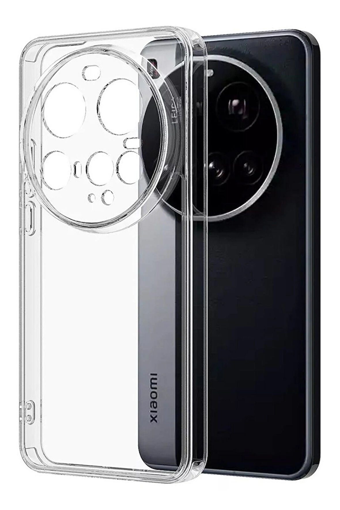 Xiaomi 15 Ultra Şeffaf Silikon Kılıf | Kamera Korumalı Darbe Emici Koruma