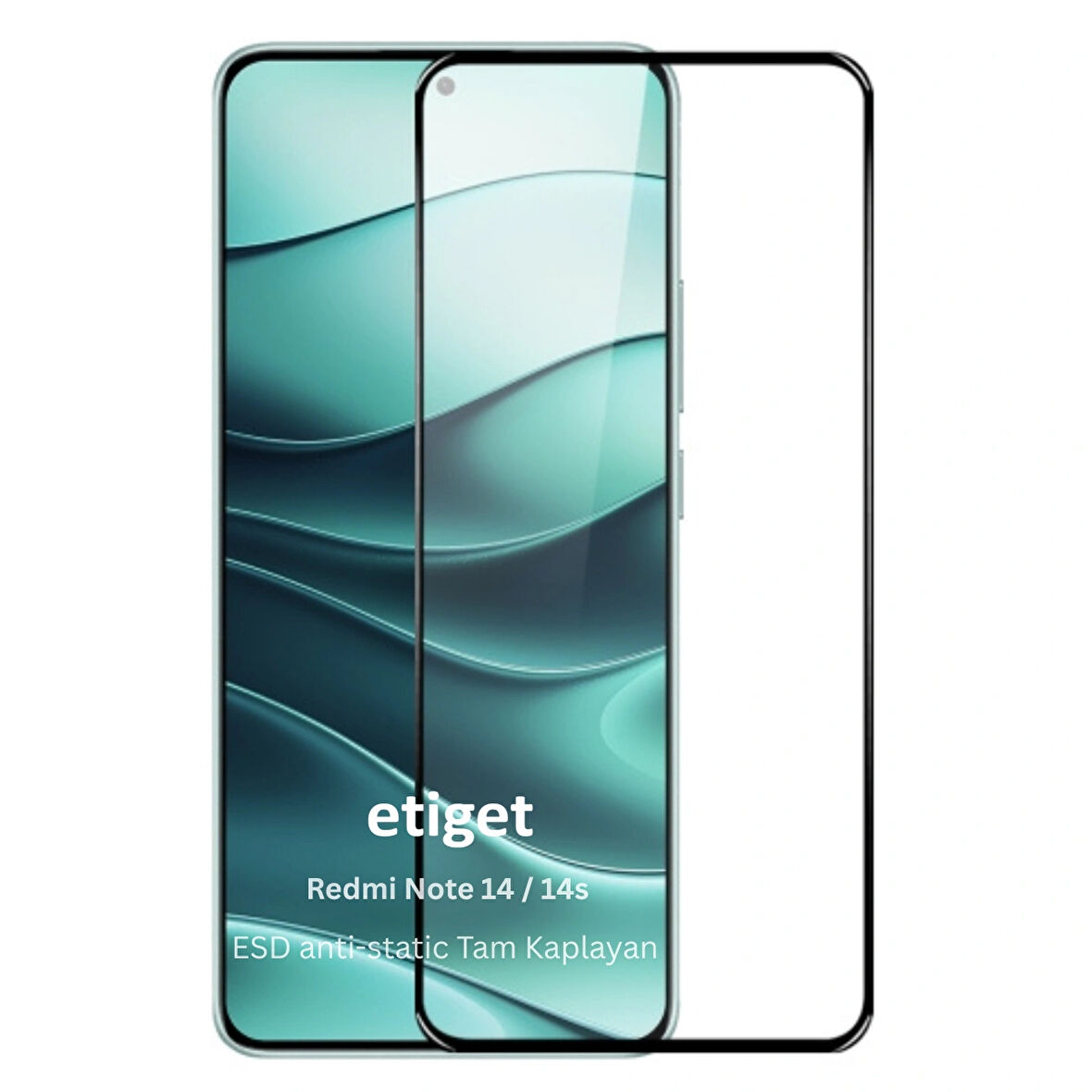 Xiaomi Redmi Note 14 / 14s ESD Cam Ekran Koruyucu 6D GLASS