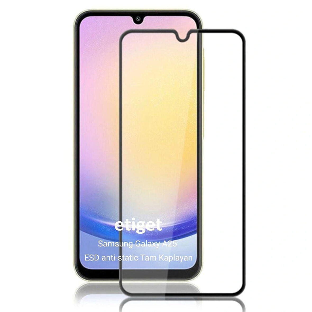 Samsung Galaxy A25 ”ESD ANTI-STATIC” Cam Ekran Koruyucu 6D GLASS