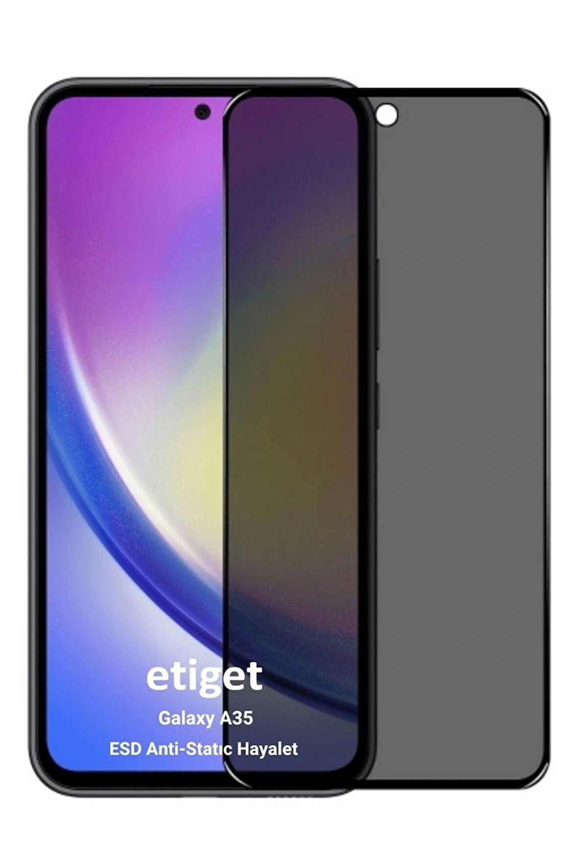 Samsung Galaxy A35 ”ESD ANTI-STATIC” Gizli Hayalet Cam Ekran Koruyucu