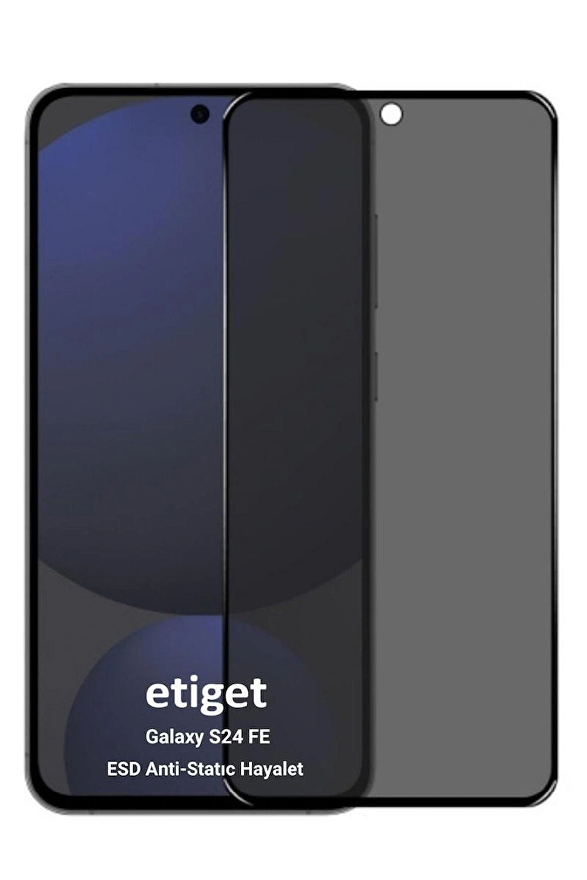 Samsung Galaxy S24 FE ”ESD ANTI-STATIC” Hayalet Cam Ekran Koruyucu