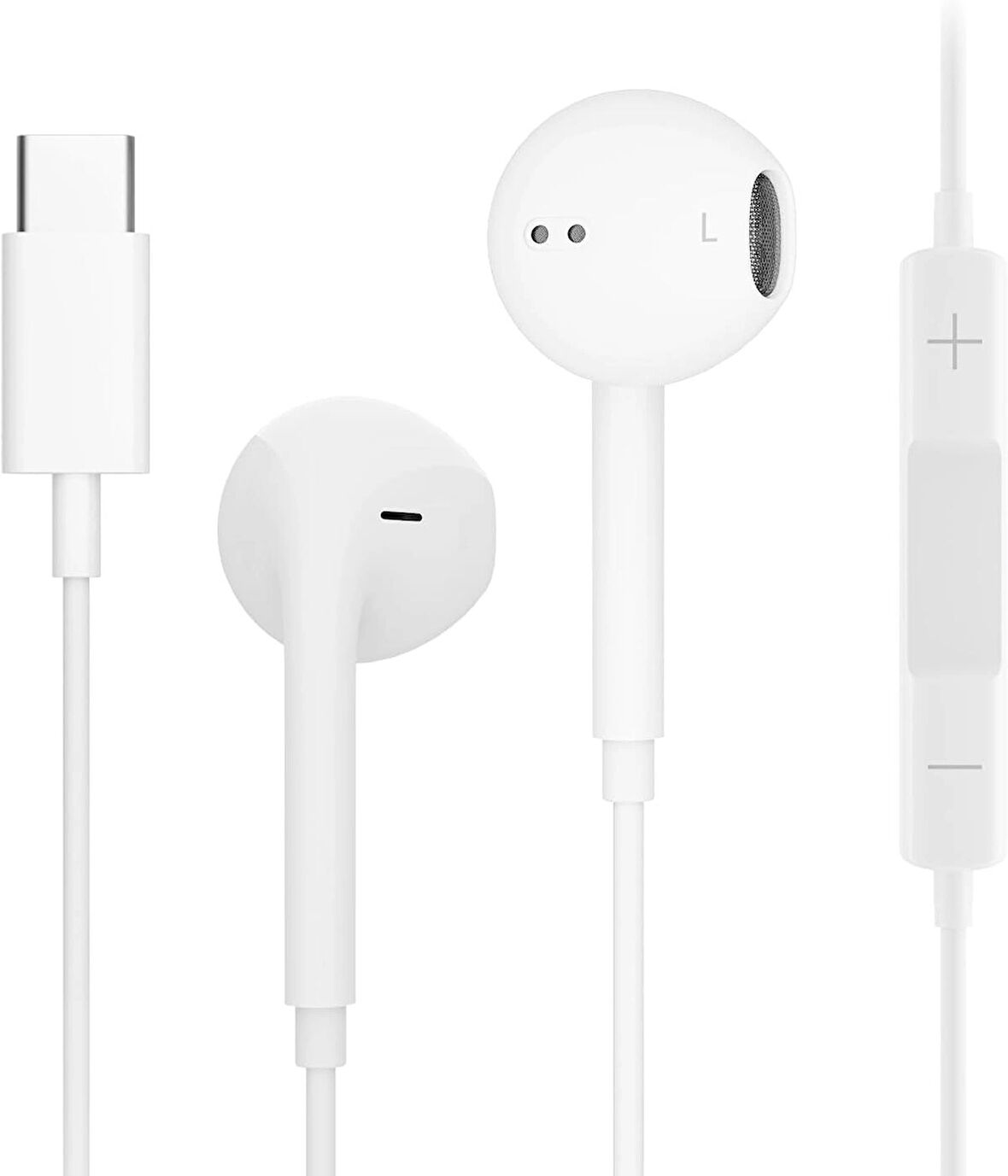 Samsung / iPhone uyumlu USB-C Kablolu Mikrofonlu Kulaklık