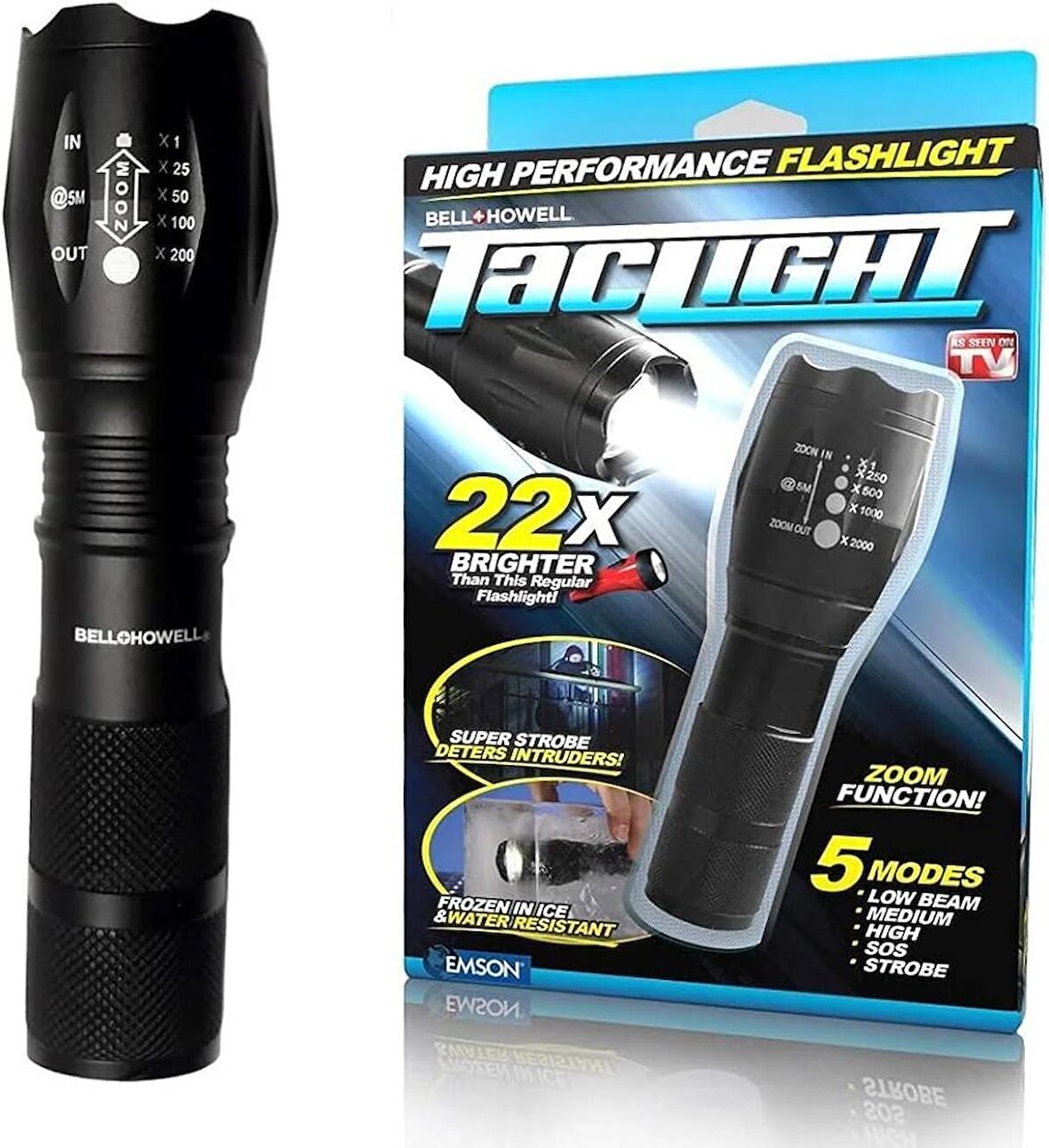 Tac Light 40x Zoomlu Uzun Menzilli Premium 