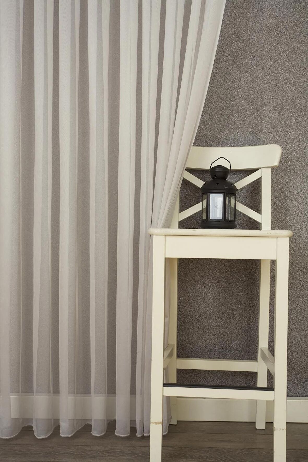 Massarelli Etamin Tül Gümüş Rengi 1-3 Sık Pile