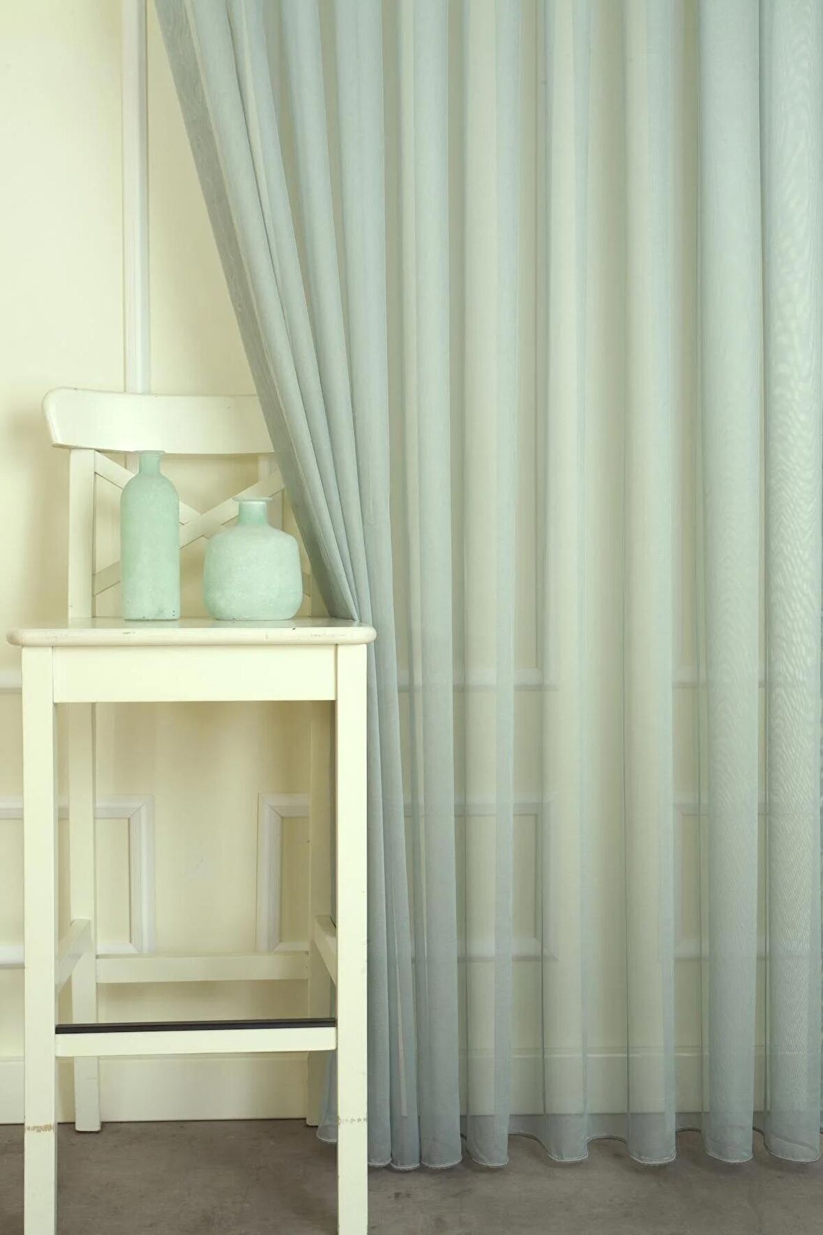 Massarelli Etamin Tül Turkuaz 1-2,5 Orta Sık Pile