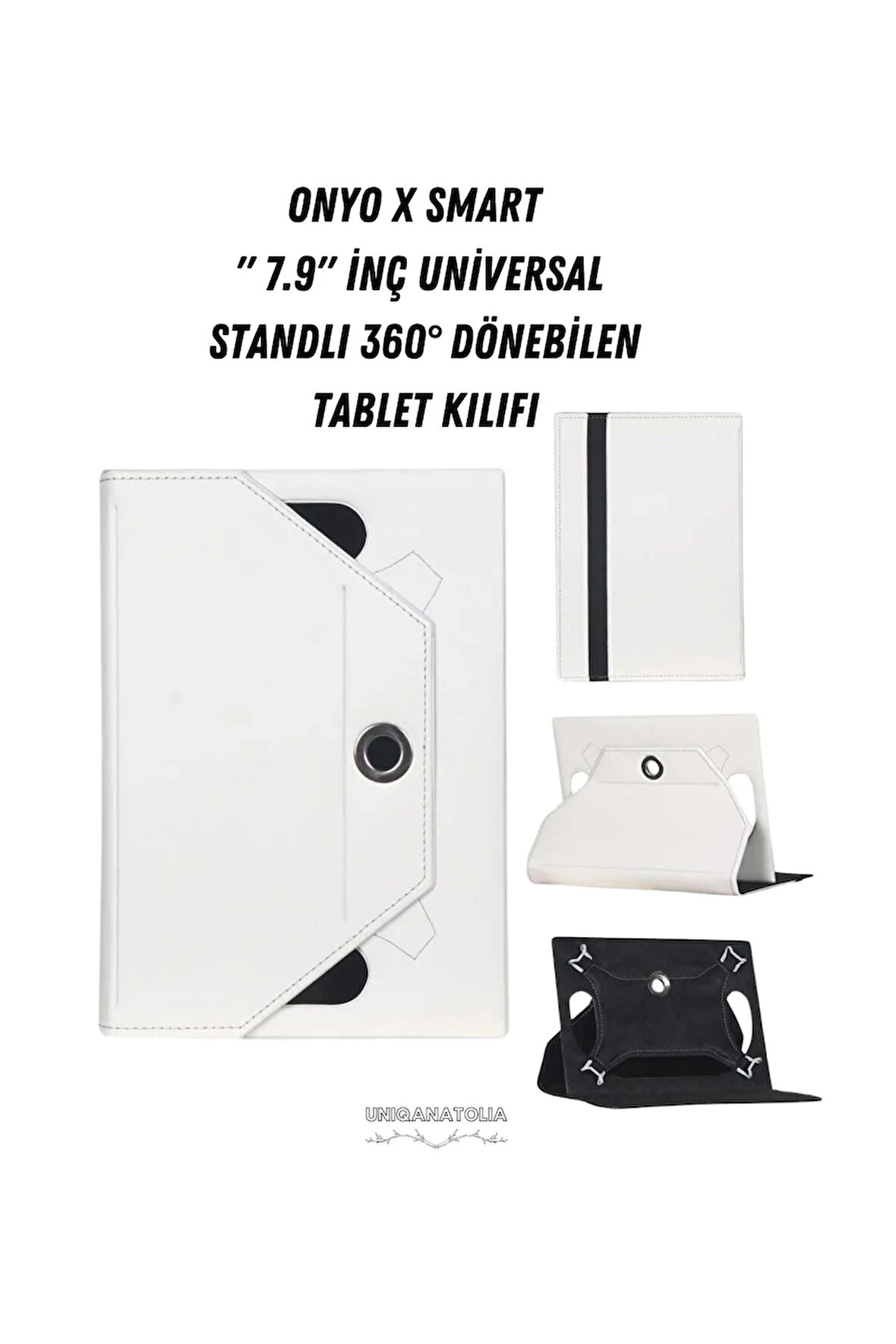 Onyo X Smart - 7.9"  Universal Standlı 360° Dönebilen Tablet Kılıfı