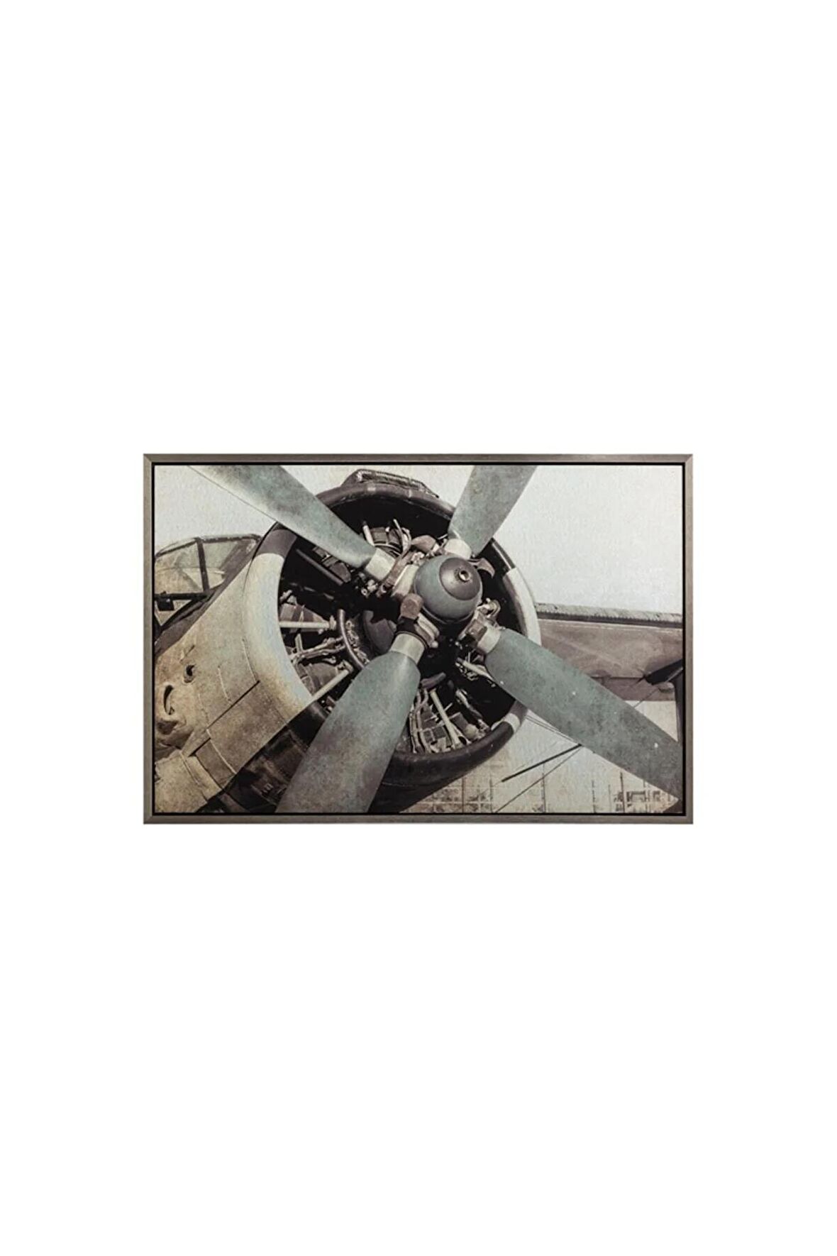 Vintage Uçak Pervanesi Duvar Dekoru