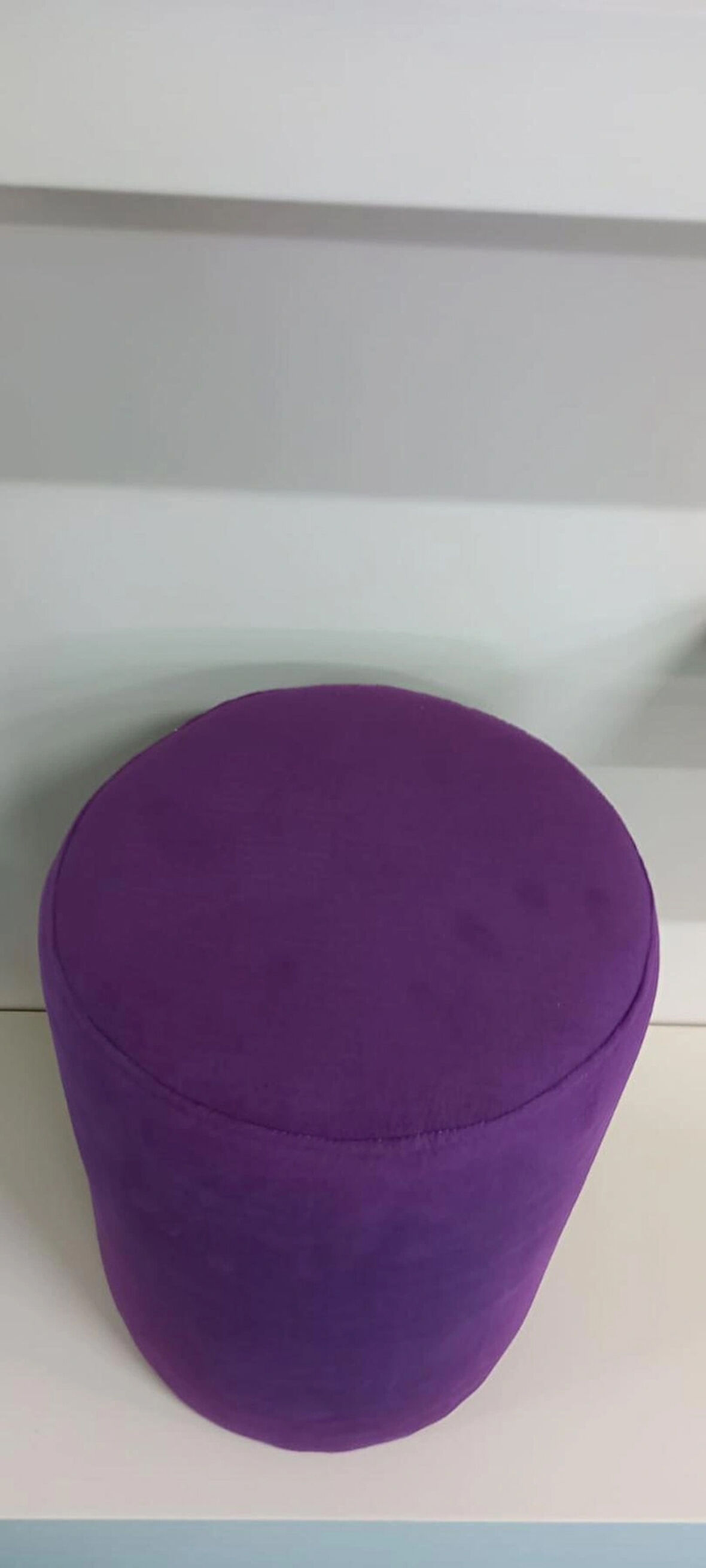 EVİMŞAH PUF & BENCH SİLİNDİR MOR