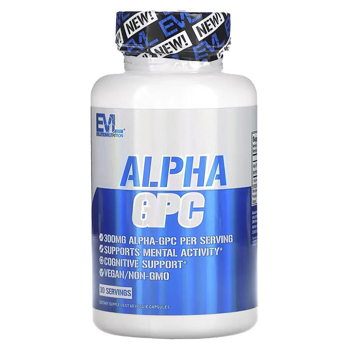 EVLution Nutrition Alpha GPC 60 Kapsül