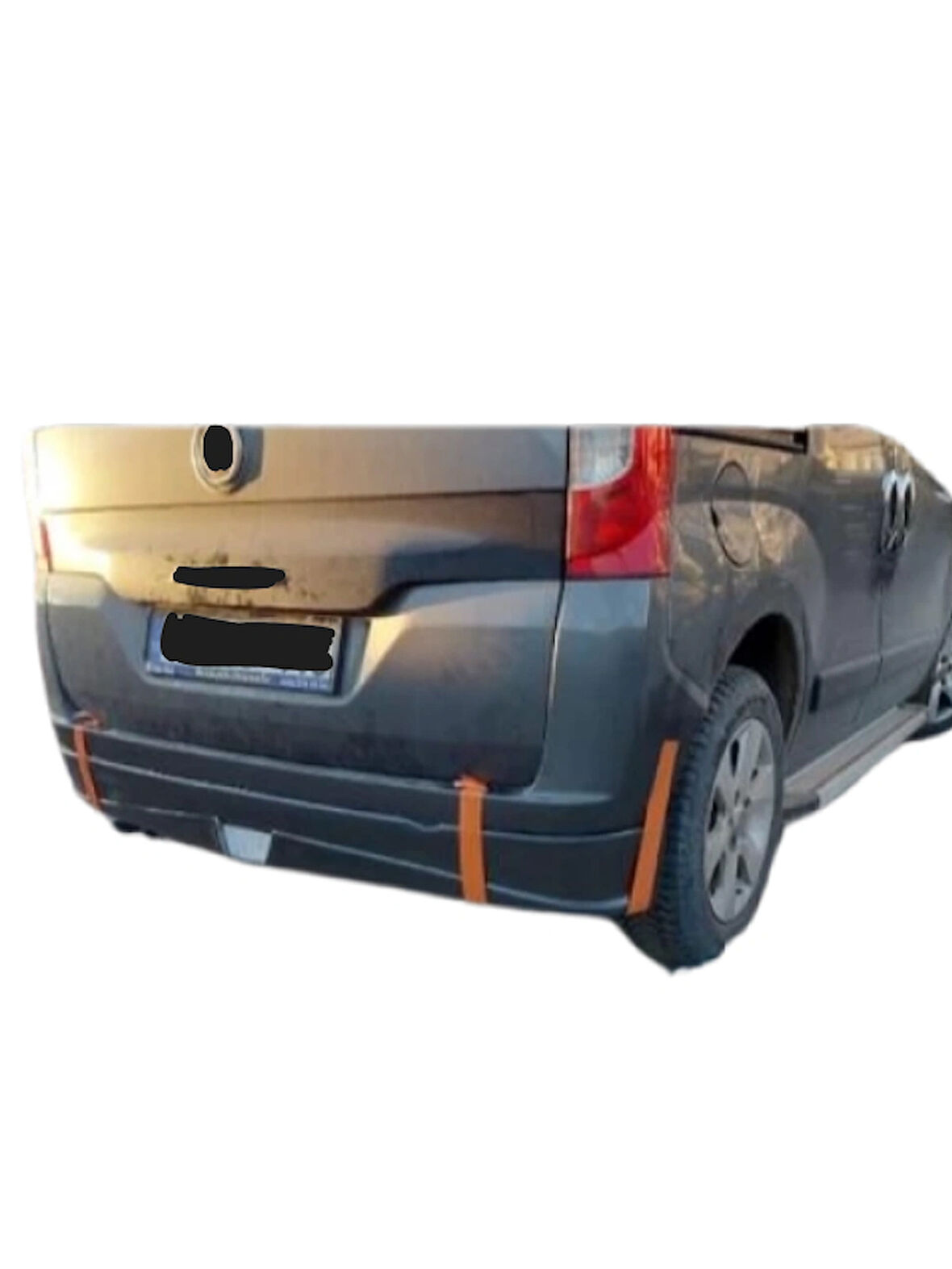 FİORİNO - NEMO - BİPPER ARKA TAMPON EKİ (( BOYASIZ ))