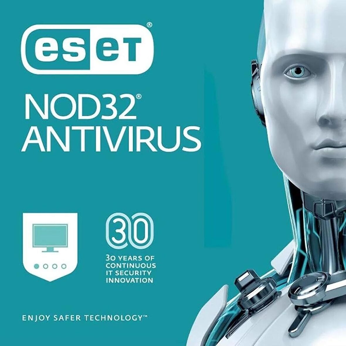 ESET NOD32 Antivirus 2024 - 10 PC 1 Yıl Dijital Kod