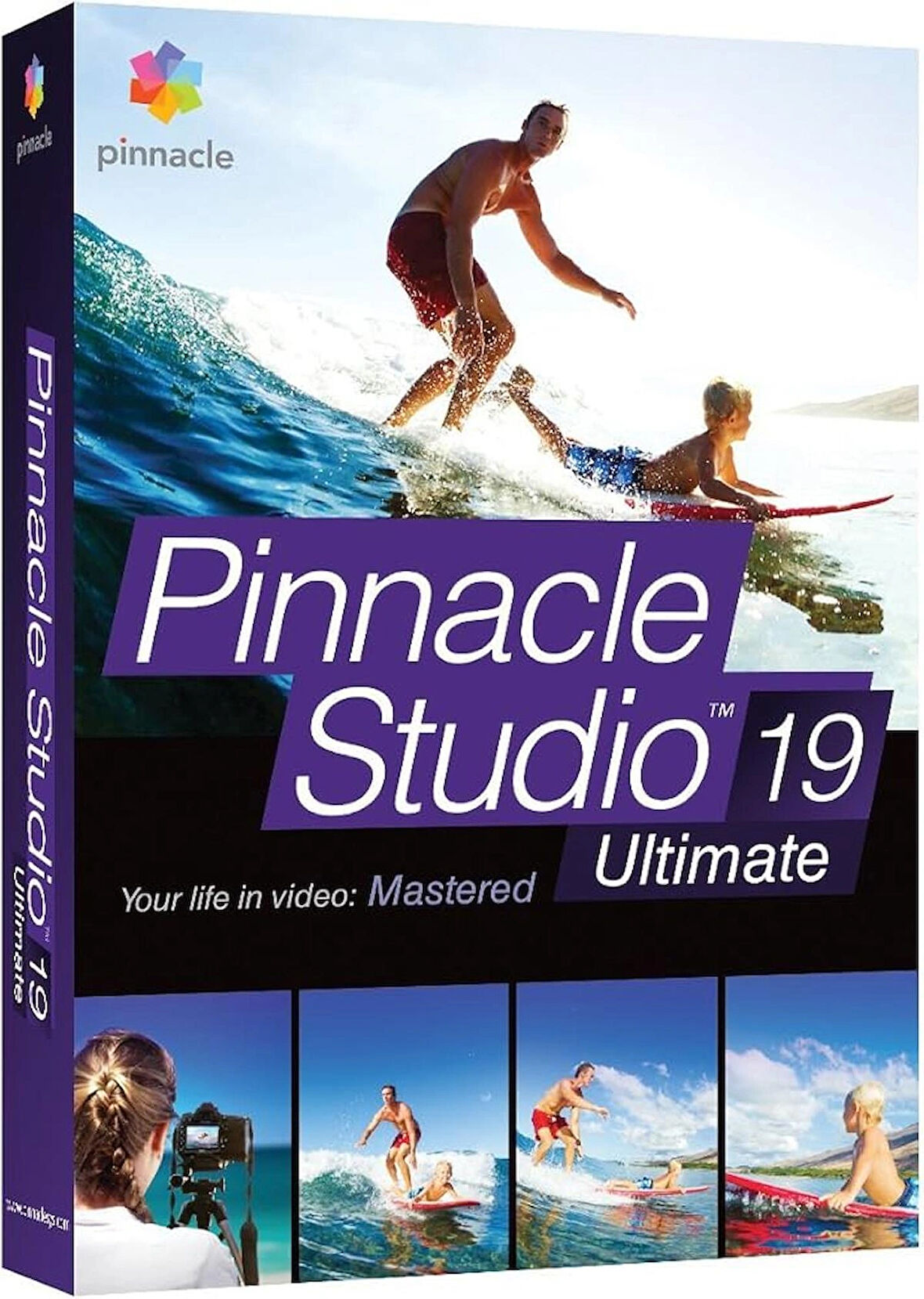 Pinnacle Studio 19 Ultimate - 1 PC Ömür Boyu Abonelik Kodu (Windows)