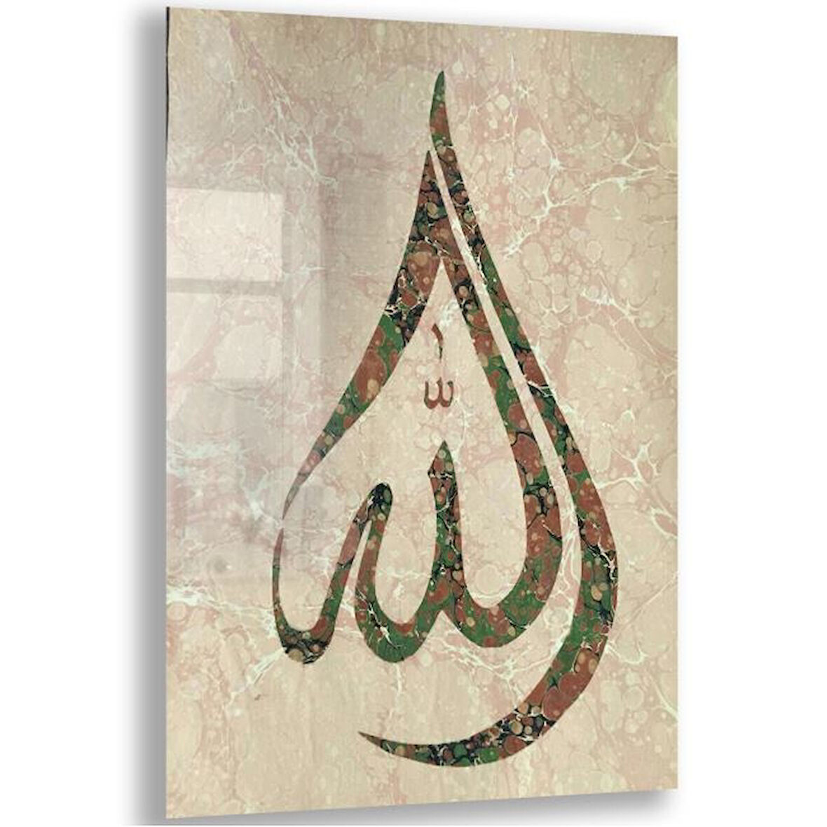 Dini Cam Tablo - Dini Motif - Yatay Motif 13-023