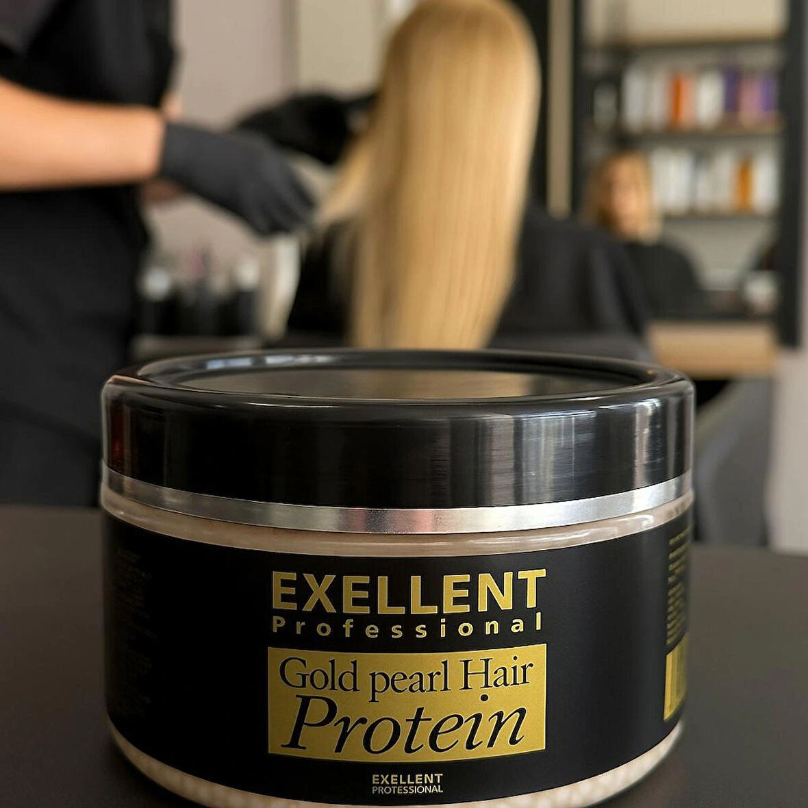 EXELLENT PROFESSIONAL Gold Pearl Hair Protein