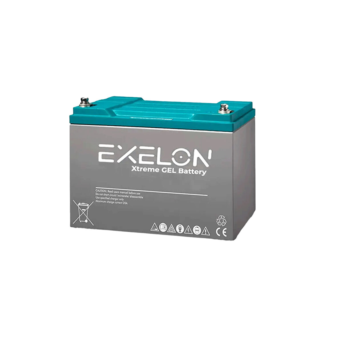 Exelon 12 Volt 100 Amper Jel Akü Derin Döngü Deep Cycle