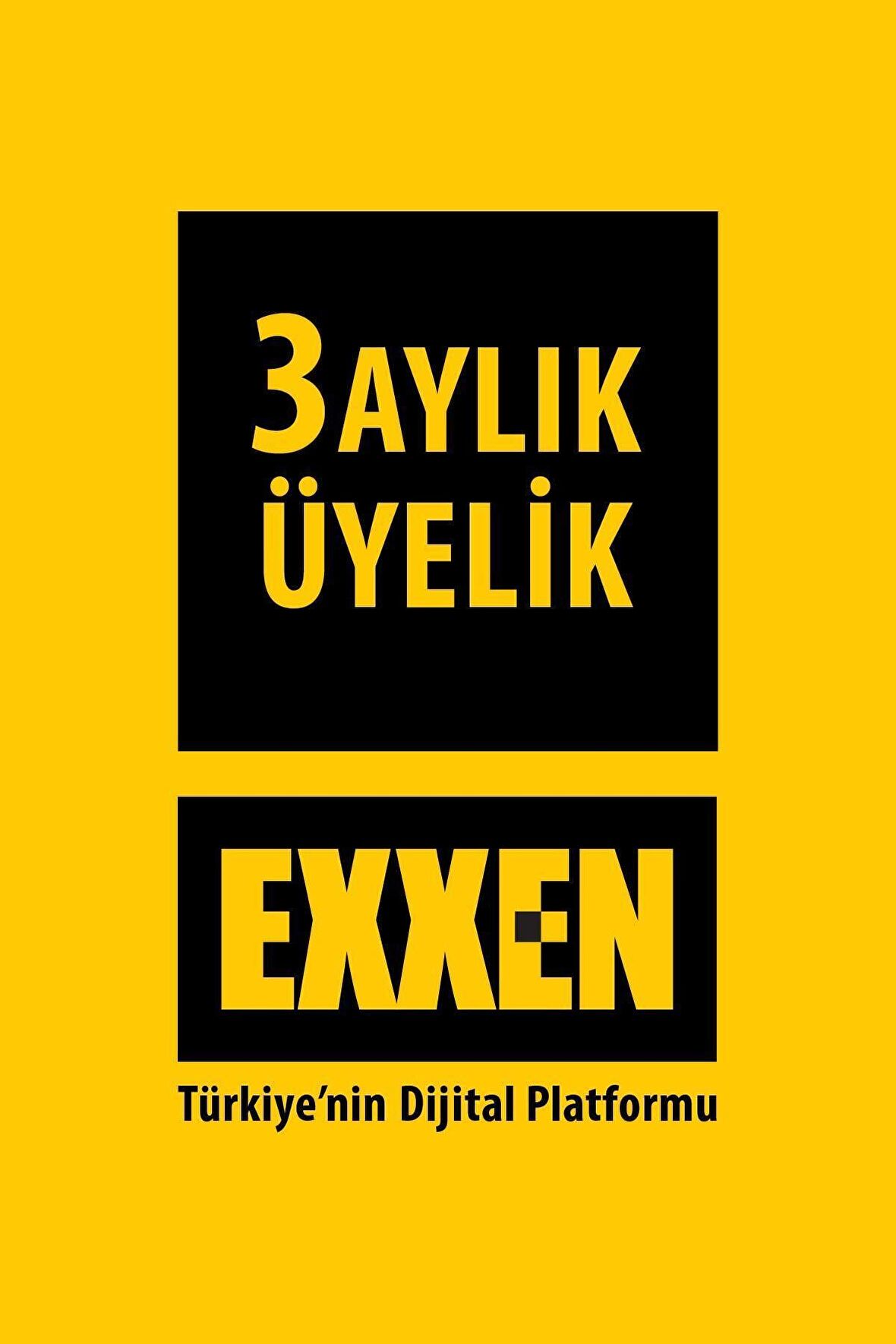 Exxen 3 Aylık Dijital Üyelik Kodu - Reklamsız