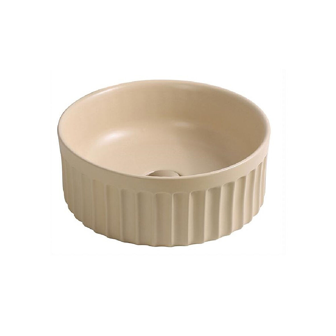 LENA TEZGAHÜSTÜ LAVABO EY-4715MK (BEJ)