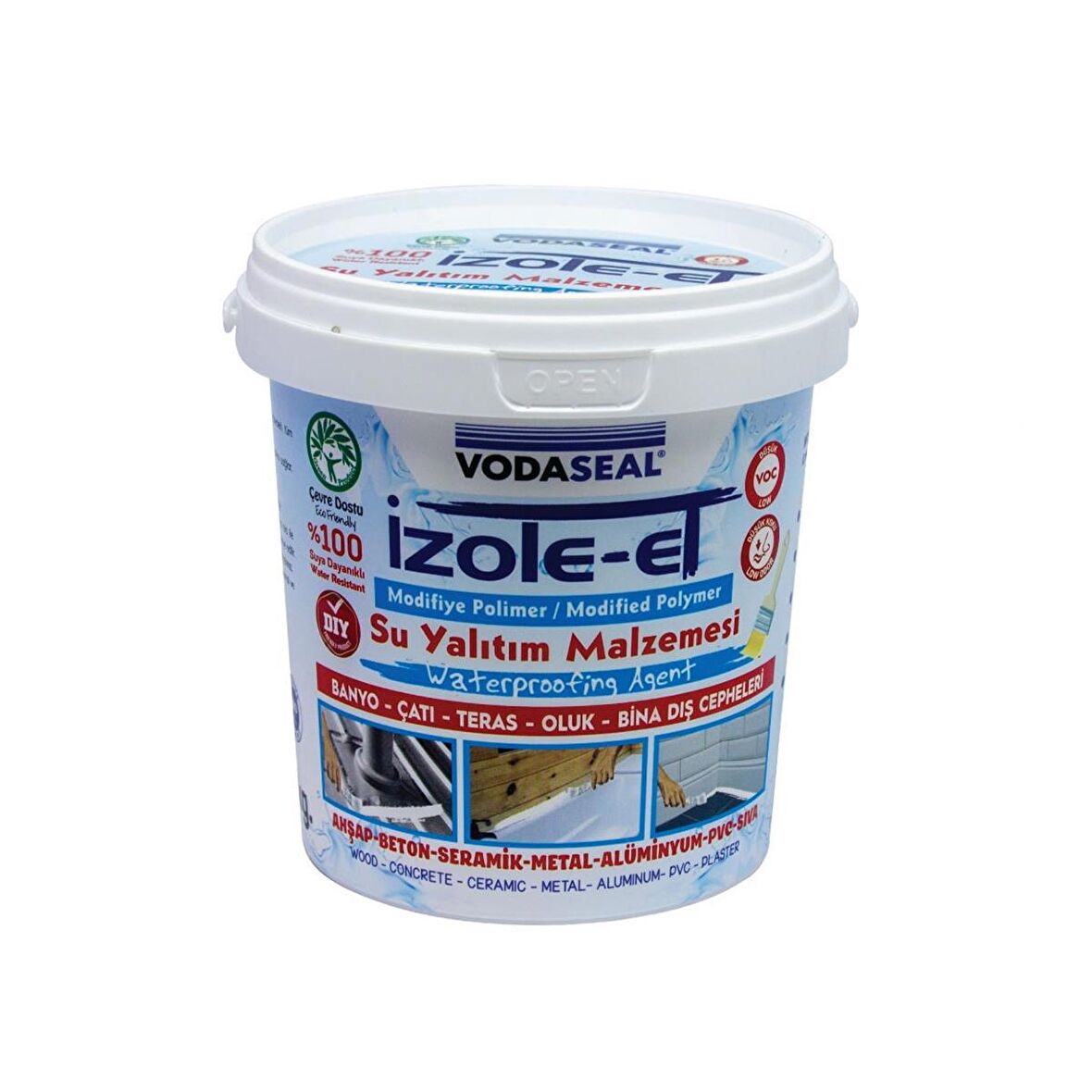 Vodaseal İzole Et Su Yalıtım Malzemesi Beyaz 1 kg