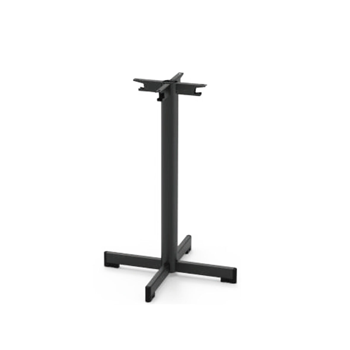 Tempo Bistro Masa Ayağı Siyah Metal 71 cm 