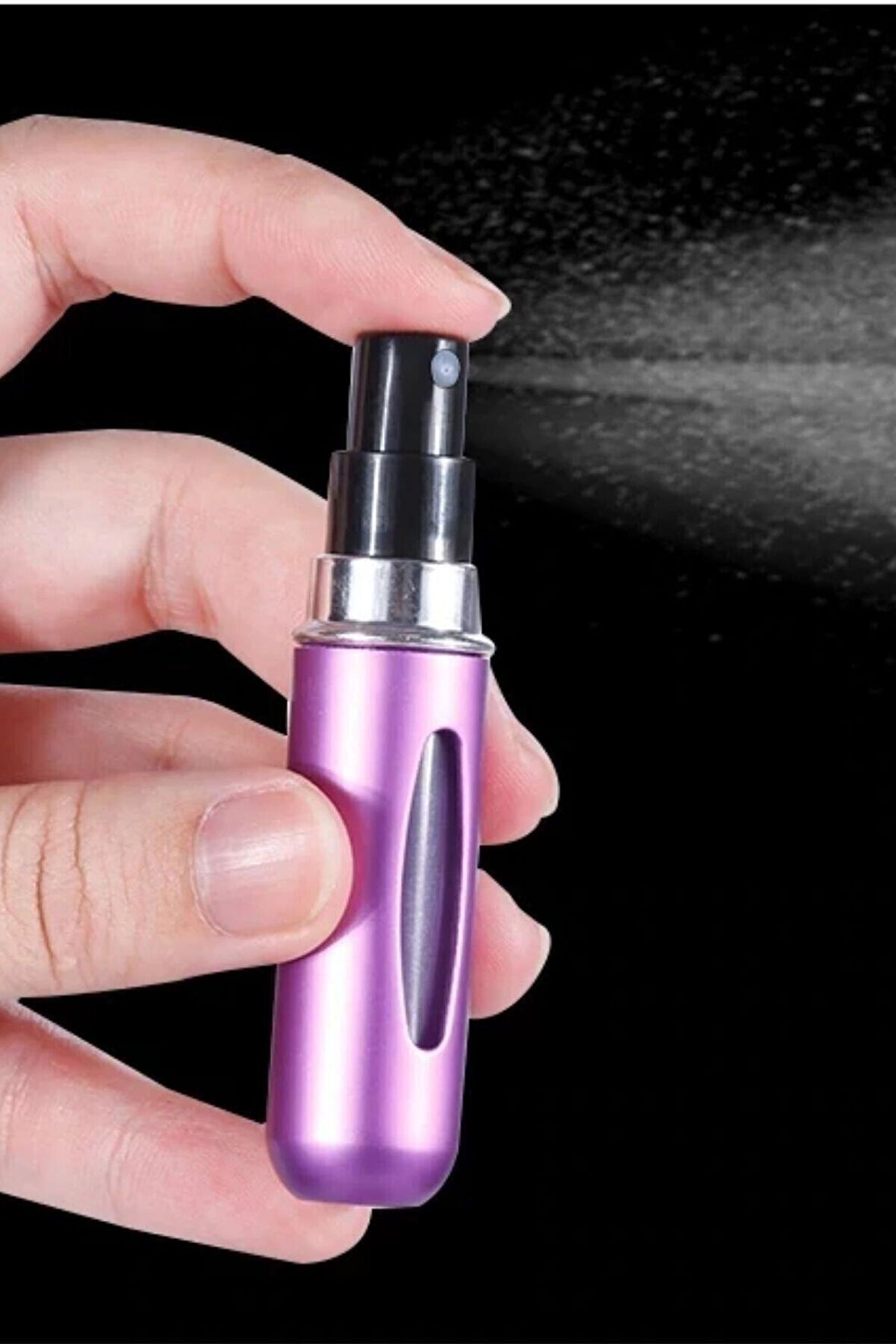 5 Adet Parfüm Şişesi Cep Boy Boş Parfüm Şişesinden Dolabilir Atomizer 5 Adet