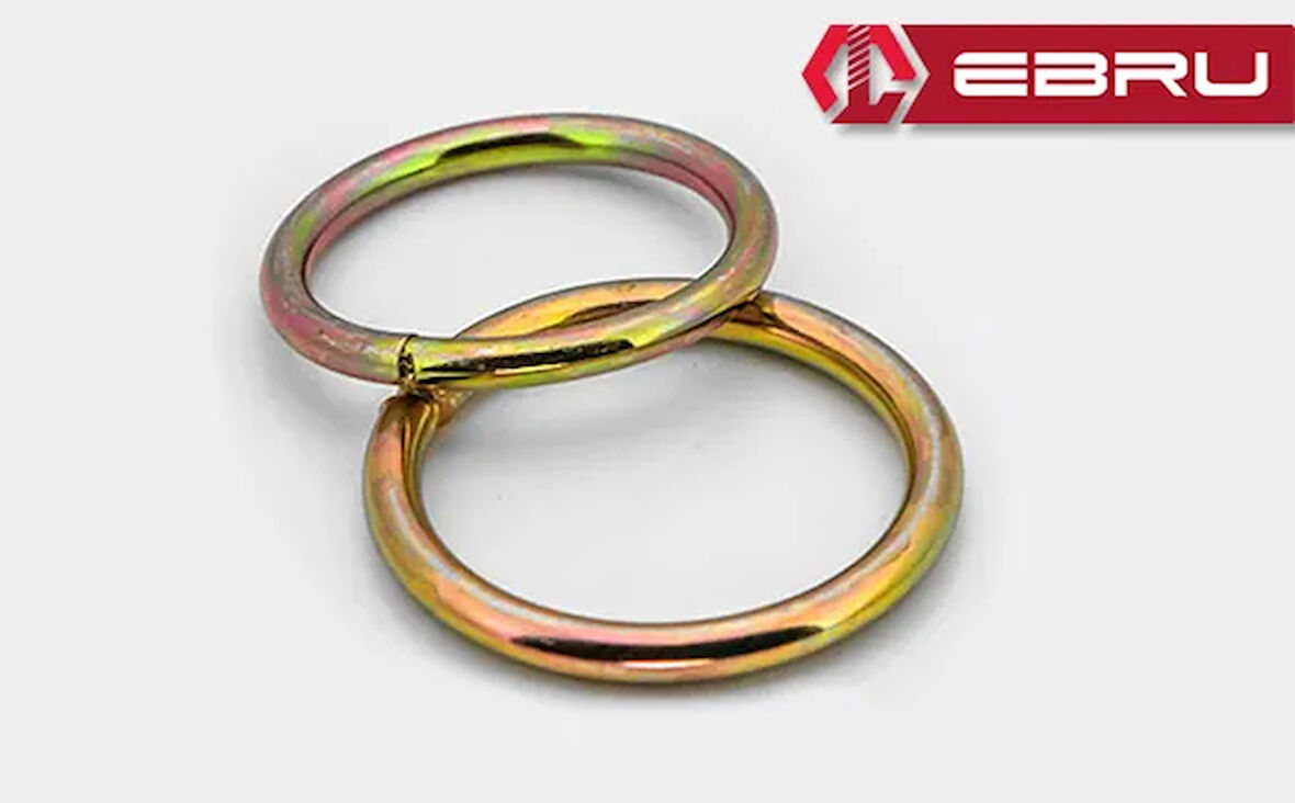Ebru Yuvarlak Çelik Halka 10x75 - 25 Adet