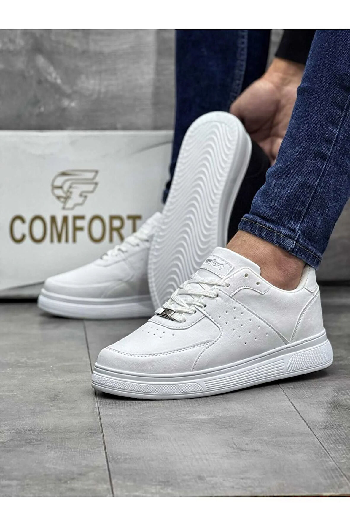 Erkek Sneaker Gündelik Ortopedik Ayakkabı Efgcmfrt110