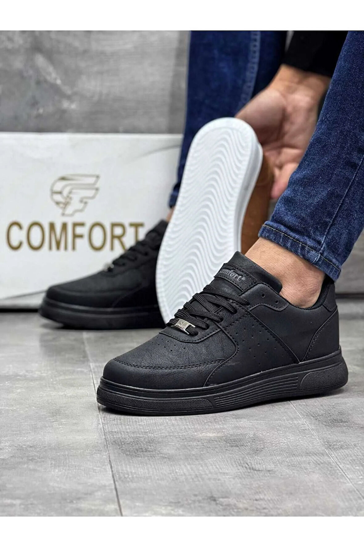 Erkek Sneaker Gündelik Ortopedik Ayakkabı Efgcmfrt110