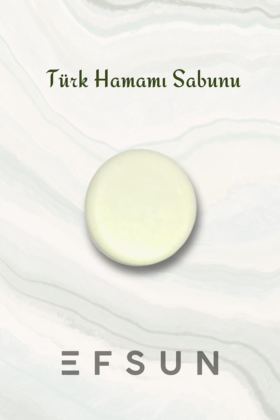 Yuvarlak Türk Hamamı Sabunu 85-90 Gr