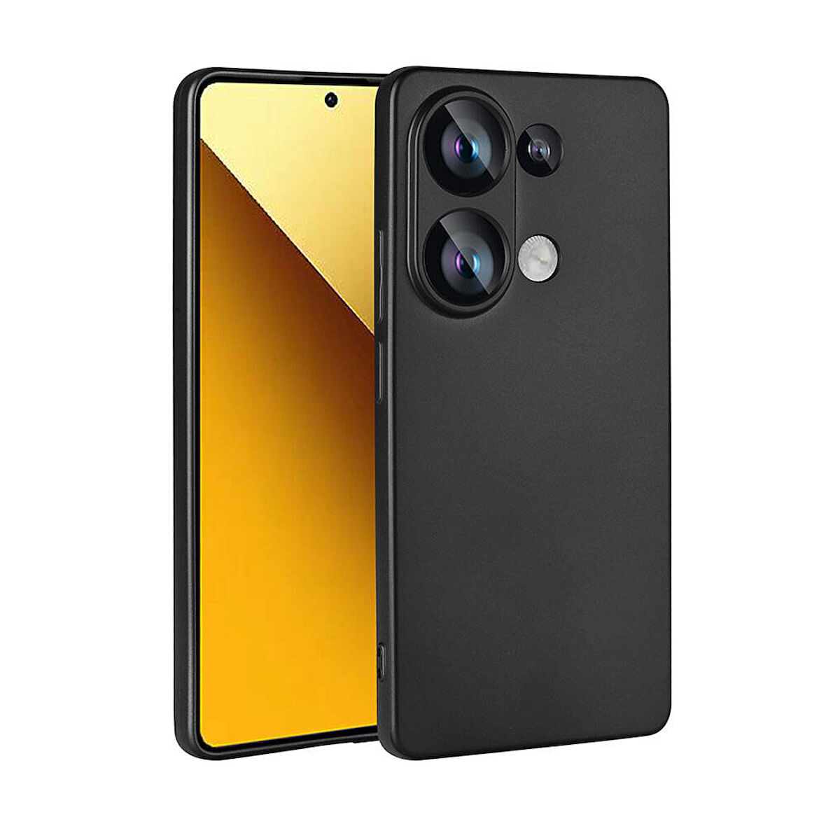 Xiaomi Redmi Note 13 4G Uyumlu Yumuşak Esnek Premium Silikon Kılıf