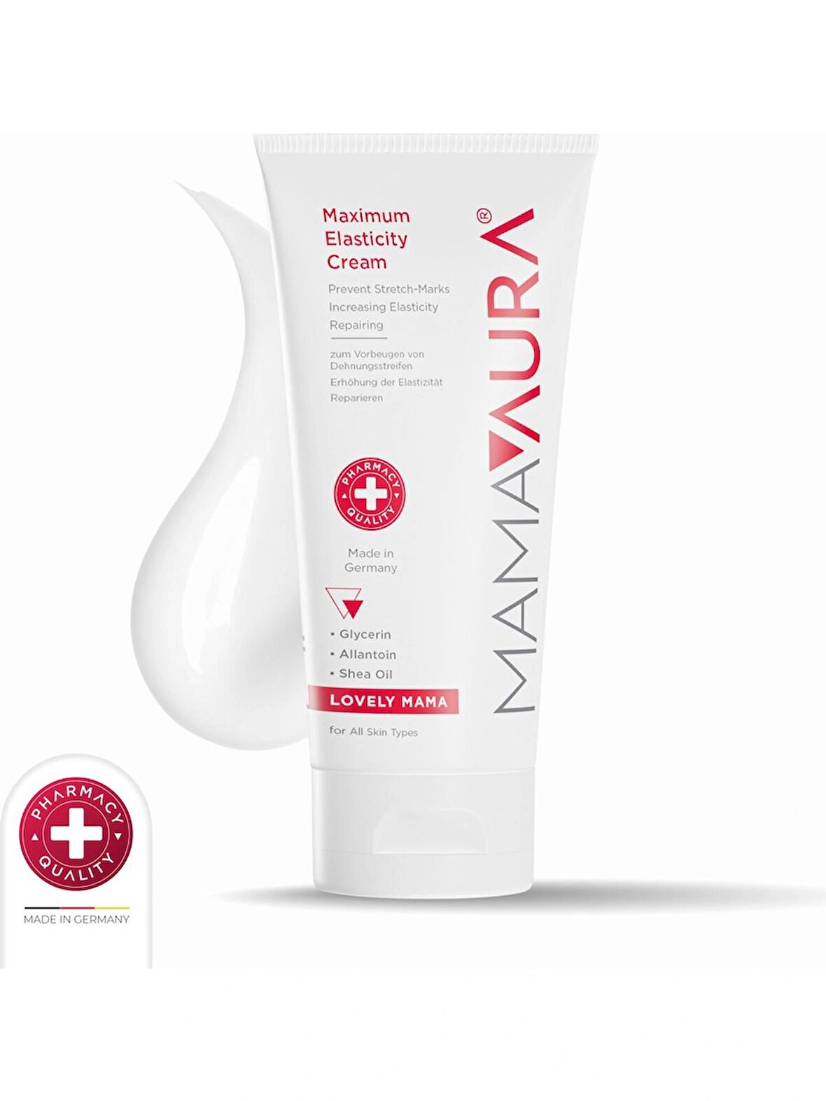 Mamaaura Hamileler Için Çatlak Önleyici Krem - Maximum Elasticity Cream 150 ml