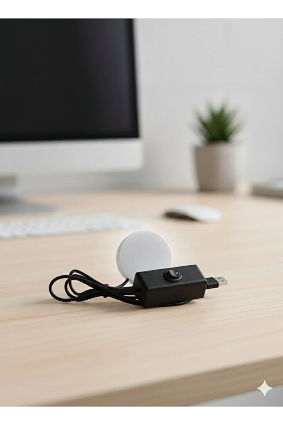 Bambu Lab Uyumlu LED Lamp Kit Muadili - Masa Abajur Aydınlatma Seti | USB Girişli ve Özel Anahtarlı