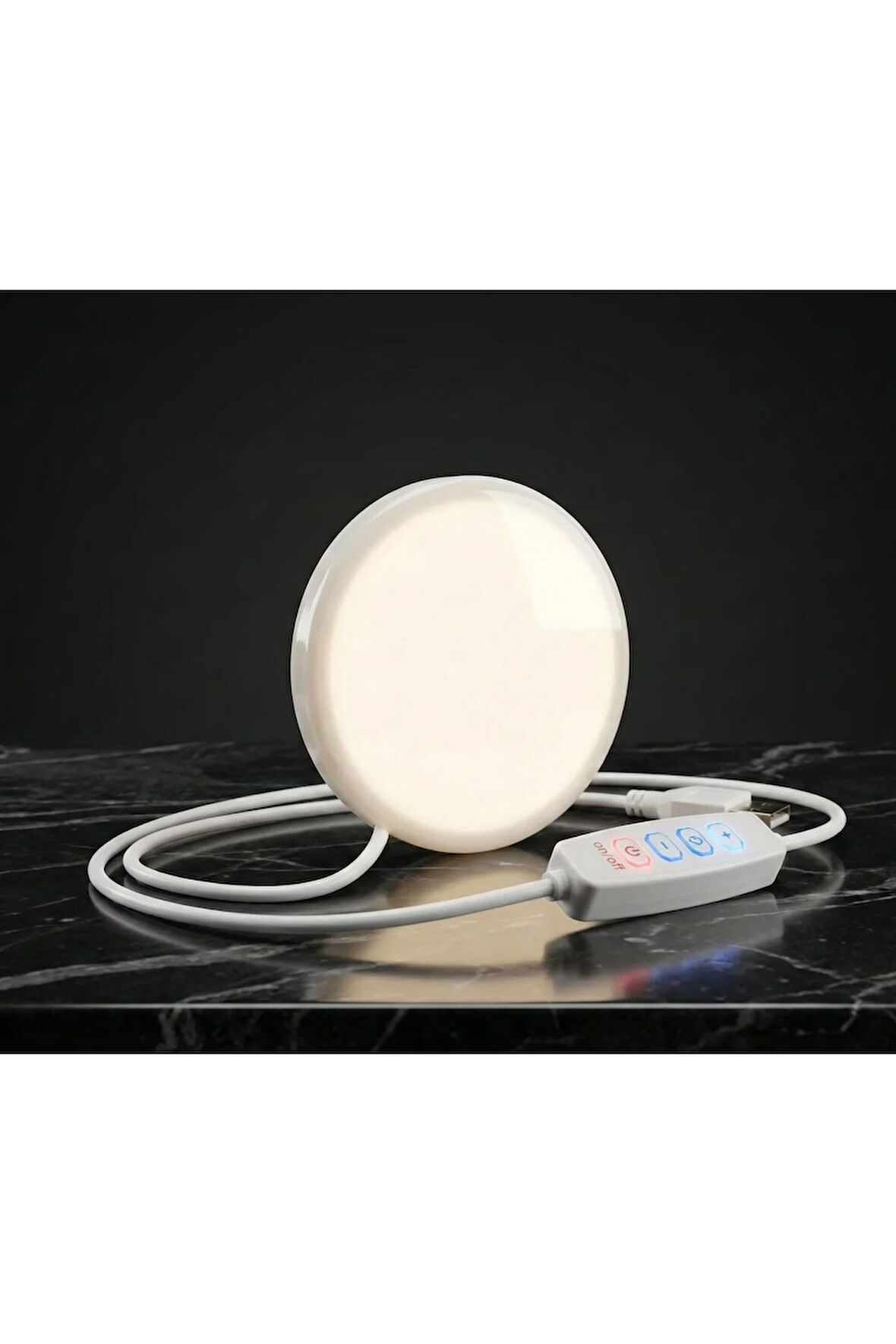 Bambu Lab Uyumlu LED Lamp Kit Muadili - Lamba Aydınlatma Seti | USB | Dimmer Arapuarlı | Sarı Işık