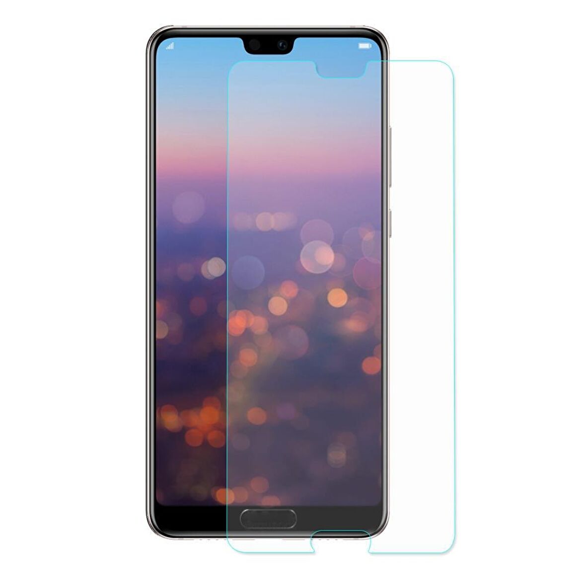 Huawei P20 Pro Nano Flexible Esnek 9H Temperli Ekran Koruyucu Cam