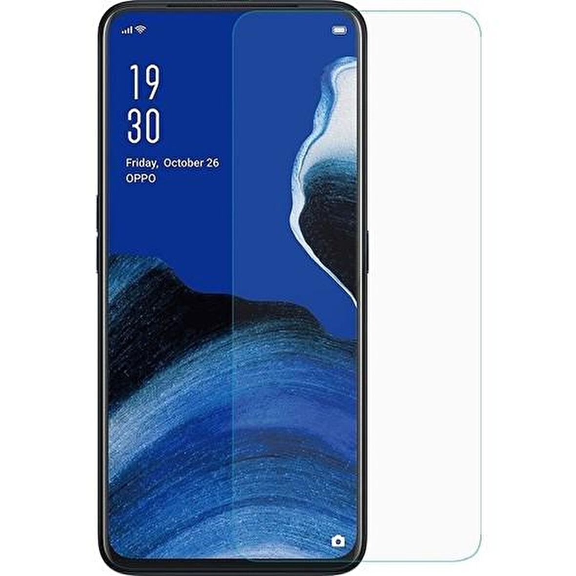Oppo Reno2 Z Nano Ekran Koruyucu Esnek 9H Temperli Ekran Koruyucu